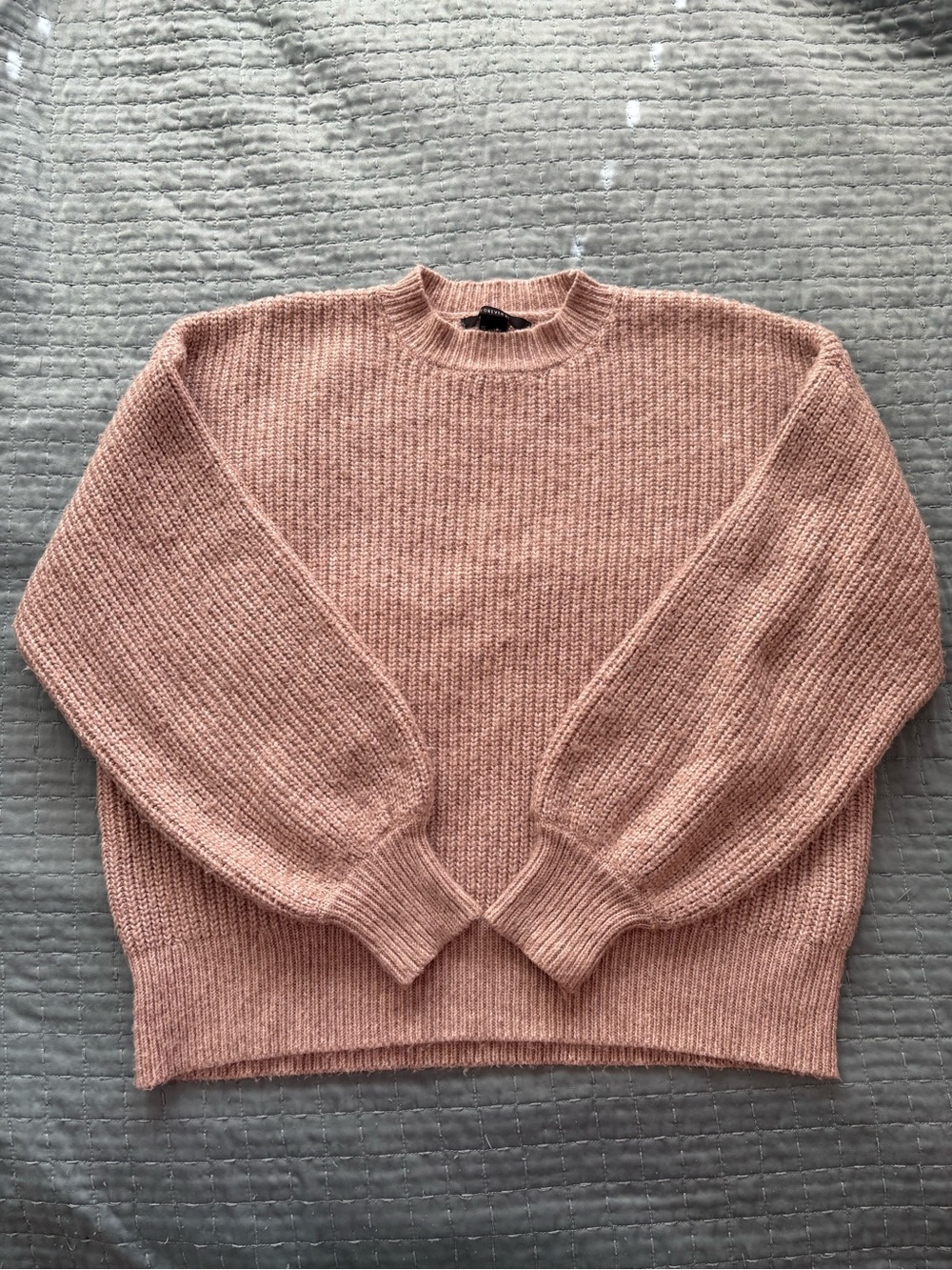 Forever 21 Fuzzy Crewneck Sweater